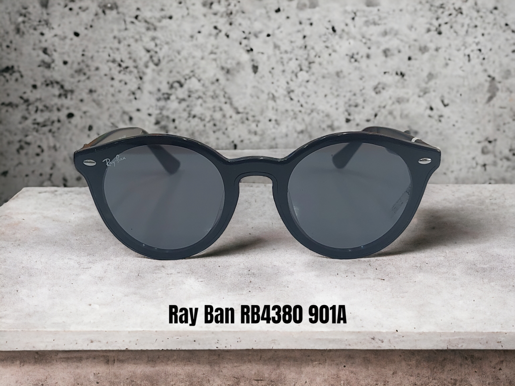 RAYBAN RB4380 901A Schwarz