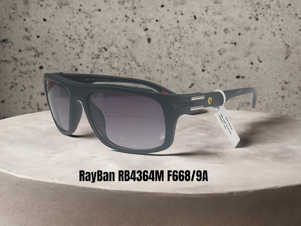 RAYBAN RB4364M  F668/9A Schwarz